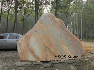Cloudy Rosa Marble Garden Landscaping Stone Cloudy Rosa Marble Garden Landscaping Stone
