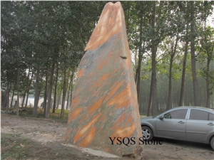 Cloudy Rosa Marble Garden Landscaping Stone