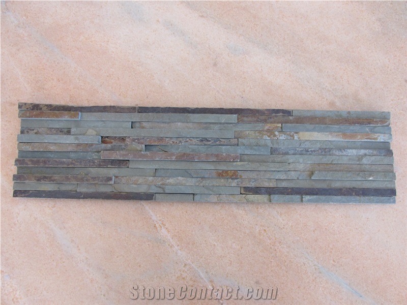 Glued Slate Stacked Stone, Chinese Slate