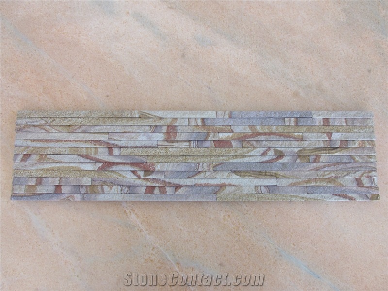 Glued Slate Stacked Stone, Chinese Slate