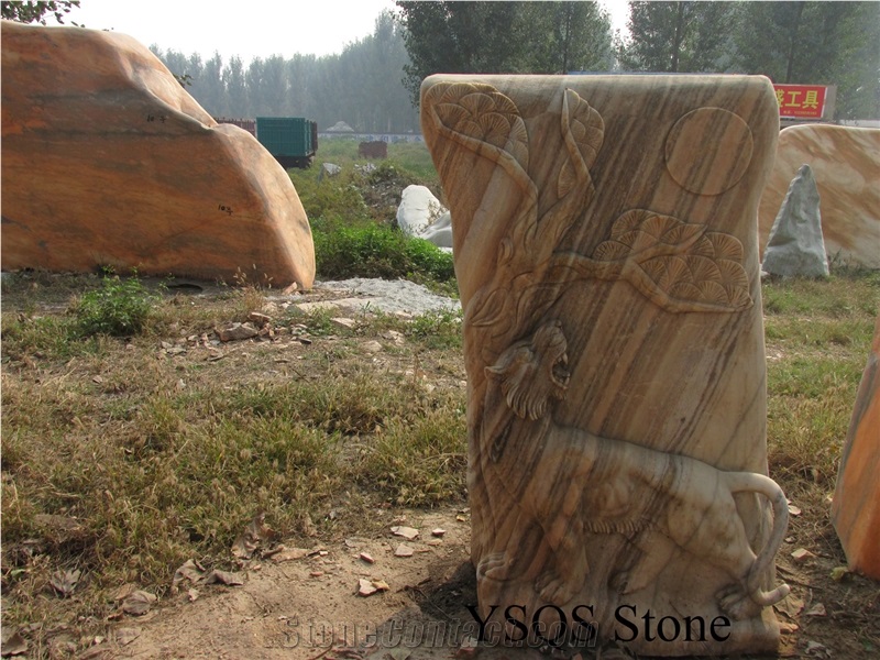 Red Landscape Stone for Garden