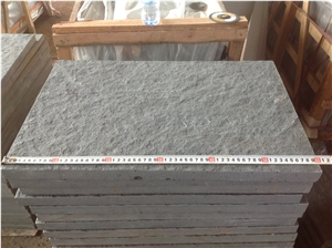 Black Basalt Flamed And Brushed Tiles