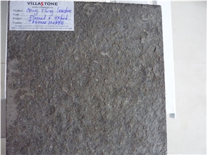 Vietnam Grey Basalt Flamed Tiles