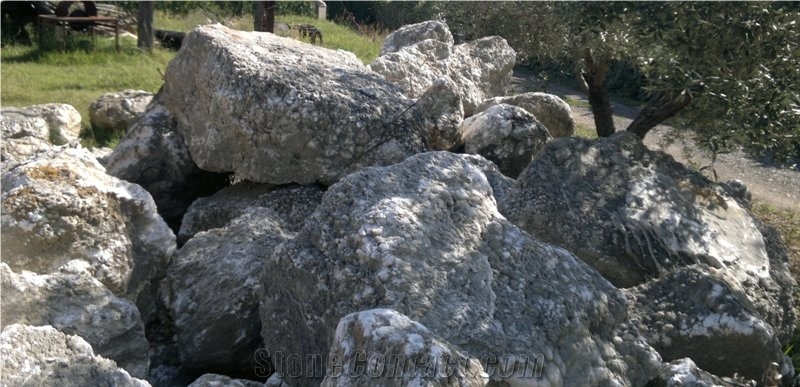 Raw Alabaster Ovuli Blocks, White Alabaster Block