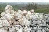 Raw Alabaster Ovuli Blocks, White Alabaster Block