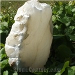 Raw Alabaster Ovuli Blocks, White Alabaster Block