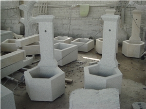 G682 Granite Wall Mounted Garden Fountain, G682 Yellow Granite Garden Fountain