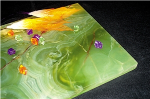 Green Onyx Composite Tile