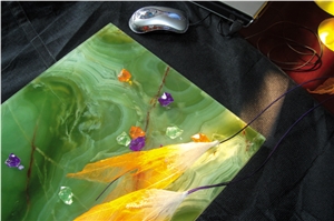 Green Onyx Composite Tile