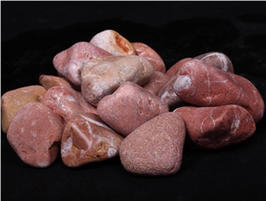 Pink Marble Natural Pebble Stone