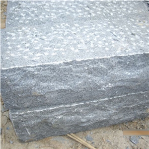 G654 Granite Chiseled and Split Wall Stone, G654 Black Granite Wall