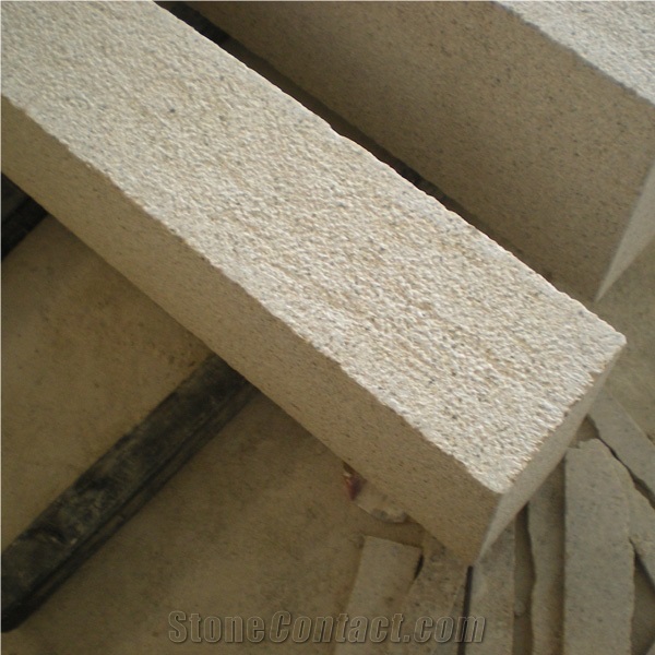G682 Granite Kerbstone, China Yellow Granite Kerbstone