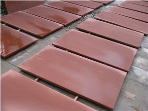 Building Sandstone Tile, China Red Sandstone
