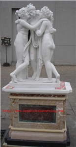 Sculpture Stone Carving Marble Carving, BEIJING White Marble Sculpture