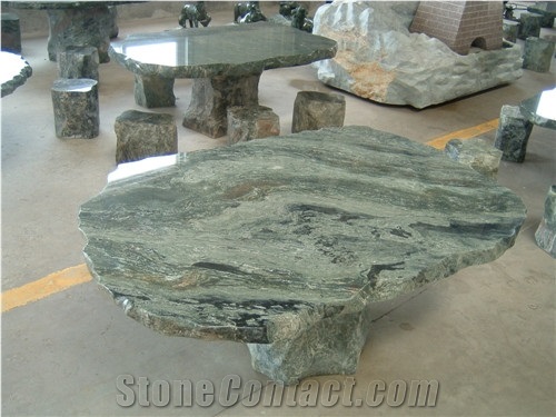Granite Tabletop Green Jadite