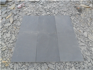 Black Slate Exterior Floor Tiles, Black Slate Pavements