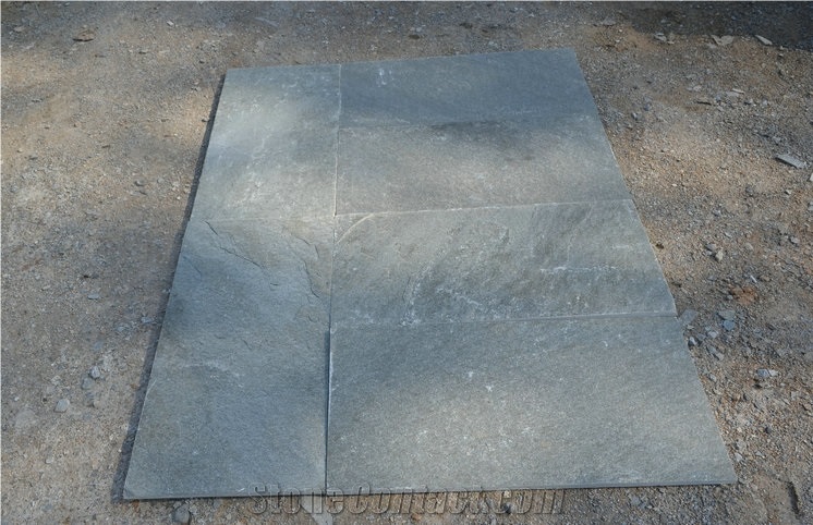 Grey Slate Floor Tiles-30*30cm, China Grey Slate Tiles