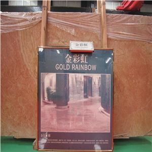 Golden Rainbow Onyx Slabs