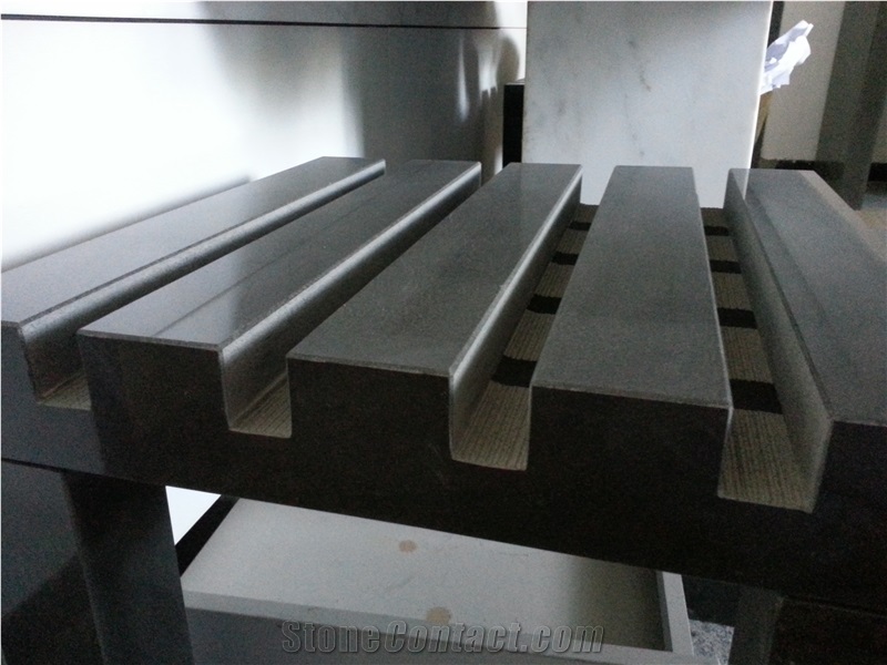 Black Granite Chairs Bench/Art Works Landscaping Stone