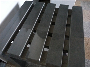 Black Granite Chairs Bench/Art Works Landscaping Stone