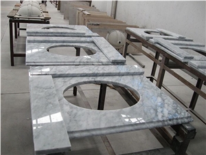 Chinese White Marble Bath Top Wish Splashes