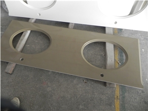 Grey Yellow Quartz Vanity Tops/kitchen Tops/countertops