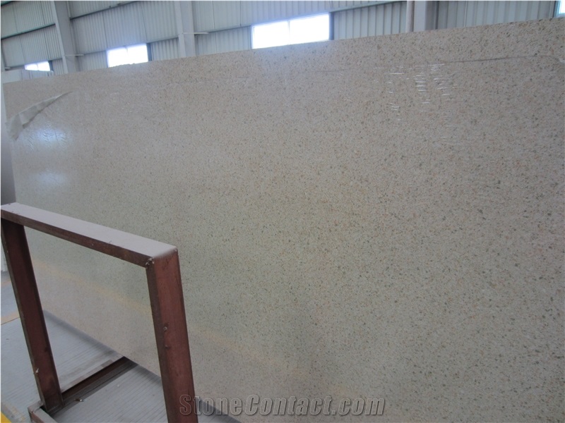 Pine Nut Yellow Quartz Slabs and Tiles