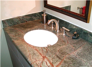 Rain Forest Green Marble Vanitytops/Bath Tops Rain Forest Green Marble Vanitytops/Bath Tops