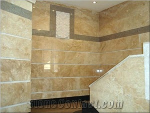 Travertine Balustrade, Railings
