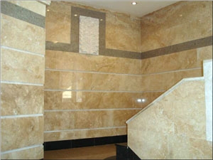Travertine Balustrade, Railings