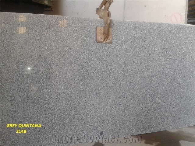 Gris Quintana Granite Slabs, Grey Granite Tiles & Slabs, Granito Gris Quintana