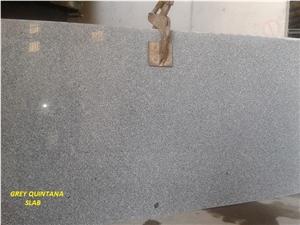 Gris Quintana Granite Slabs, Grey Granite Tiles & Slabs, Granito Gris Quintana