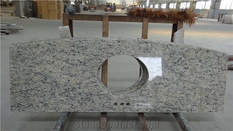 Santa Cecilia Light Countertops ，Brazil Granite Countertop, Bathroom Countertops,Bathroom Vanity Tops,Custom Vanity Tops