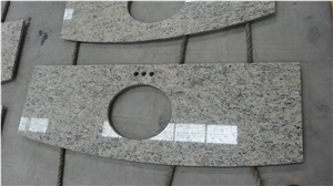 Santa Cecilia Light Countertops ，Brazil Granite Countertop, Bathroom Countertops,Bathroom Vanity Tops,Custom Vanity Tops