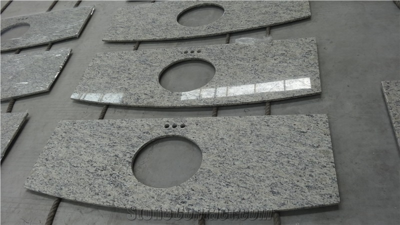 Santa Cecilia Light Countertops ，Brazil Granite Countertop, Bathroom Countertops,Bathroom Vanity Tops,Custom Vanity Tops