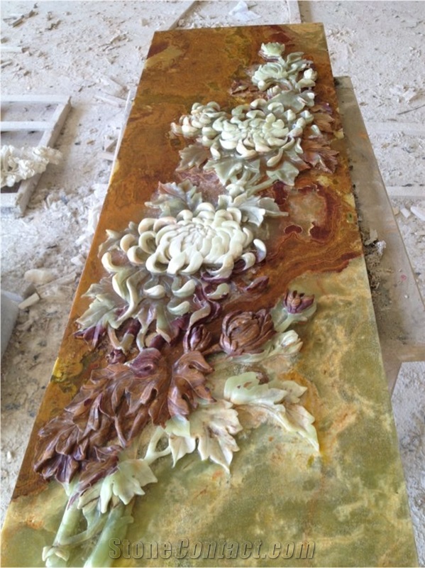 Onyx Relief Carving