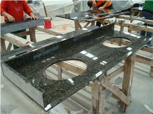 Prefab Granite Bathroom Countertop