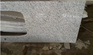 White Galaxy Granite Countertop, Kitchen Work Top