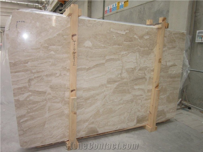 Diana Royal Marble Slabs & Tiles, Beige Polished Marble Floor Tiles, Wall Covering Tiles