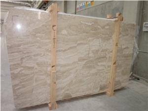 Diana Royal Marble Slabs & Tiles, Beige Polished Marble Floor Tiles, Wall Covering Tiles