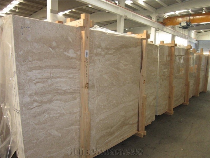 Diana Royal Marble Slabs & Tiles, Beige Polished Marble Floor Tiles, Wall Covering Tiles