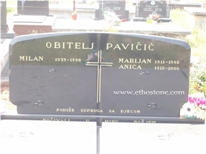 Double Granite Monument