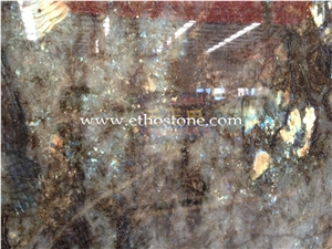 Labradorite Green Granite Slabs & Tiles