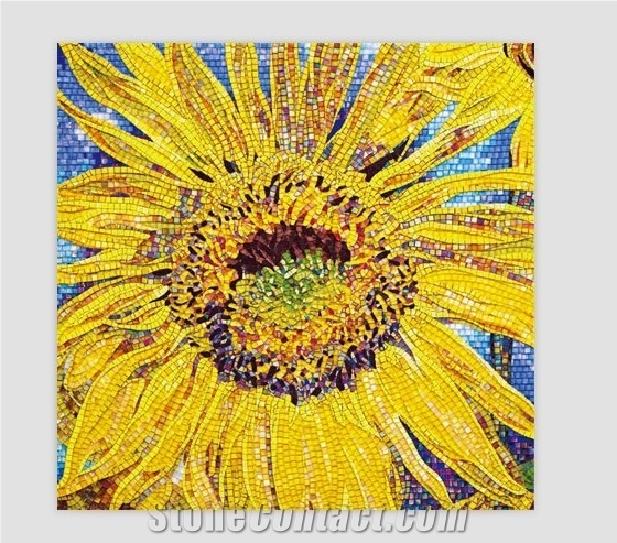 Mosaic Stone Panel