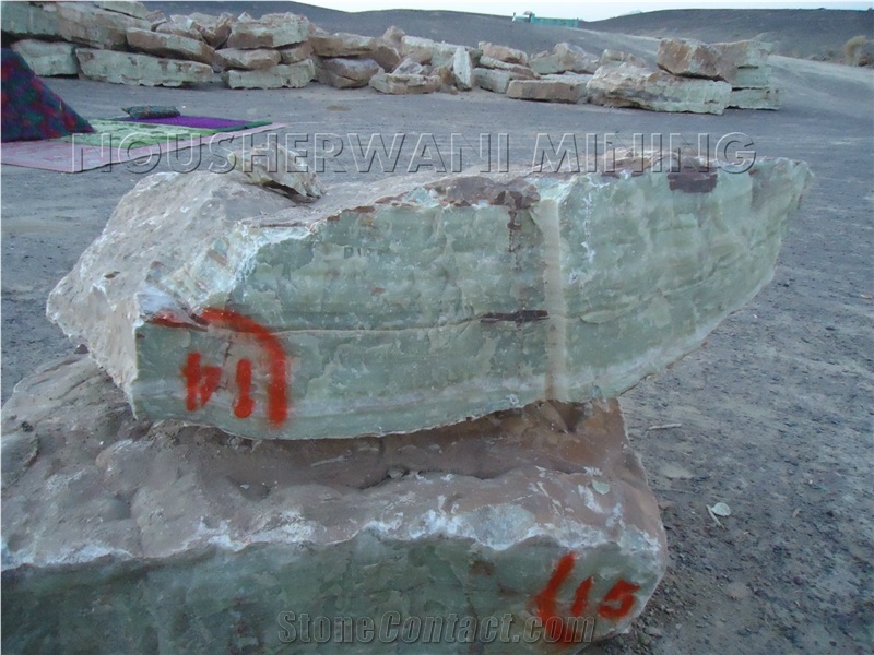 Afghan Green Onyx Blocks