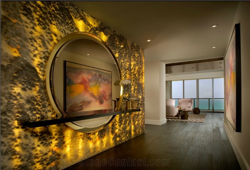 Sky Onyx Translucent Wall Panel, Sky Black Onyx Wall Panel