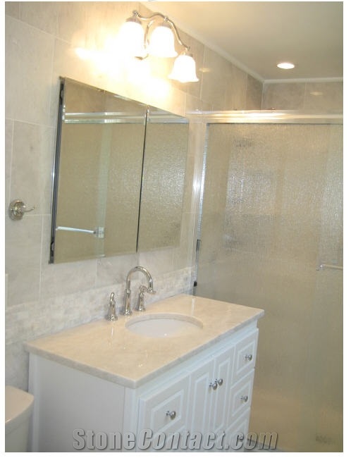 Alpine White Marble Wall Tiles, Floor Tiles, Bathroom Design