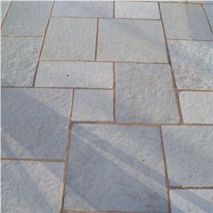 Kota Blue Pattern Paving, Limestone Tiles