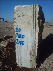 Wave White Onyx Block Wave White Onyx Block