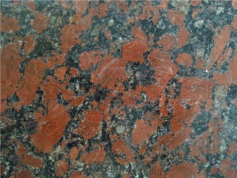Ukraine Santiago Red Blocks, Rosso Santiago